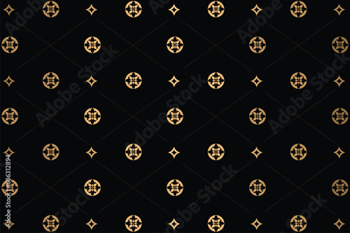 Vector illustration. Luxury ornament template. Tender design for gift wrappers, wallpaper, wrapping paper, or any desired idea. Luxurious.
