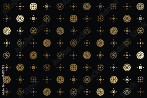 seamless pattern with flowers