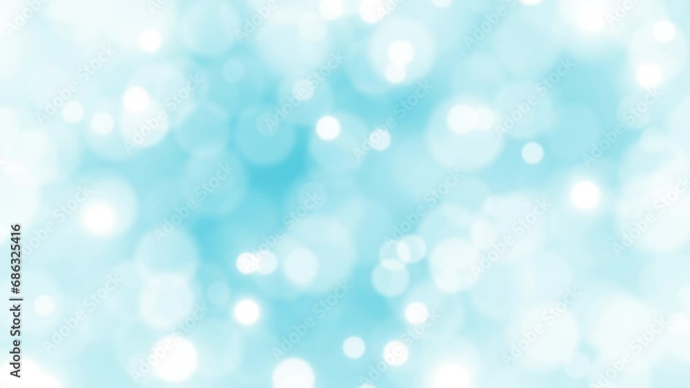 clean blue white bokeh background abstract loop clean blue white bokeh background abstract loop