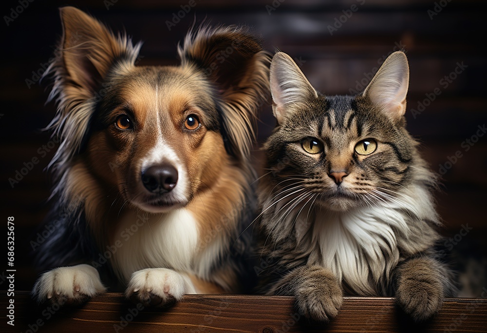 Adorable kitten and puppy show off their unlikely friendship: a touching scene for pet lovers