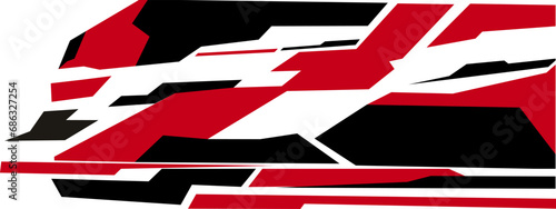 RED AND BLACK racing background, SPEED STRIPES FOR A RACING CAR