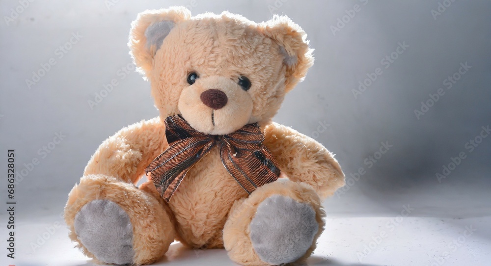 Teddy bear isolated at white background Teddy bear isolated at white background