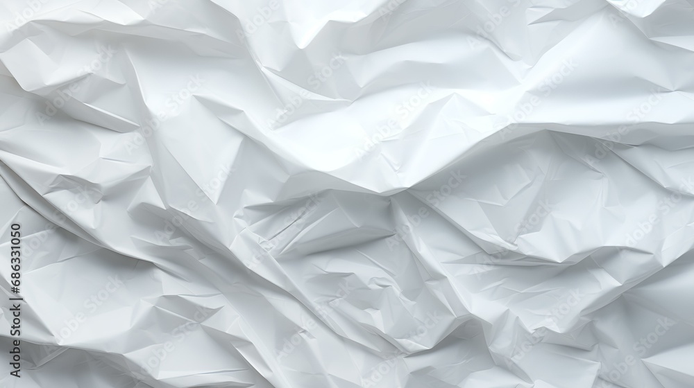 White creased crumpled paper background grunge White creased crumpled paper background grunge