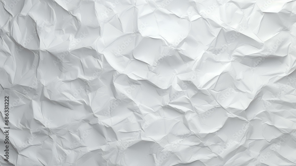 Obraz premium Seamless crumpled paper texture background til
