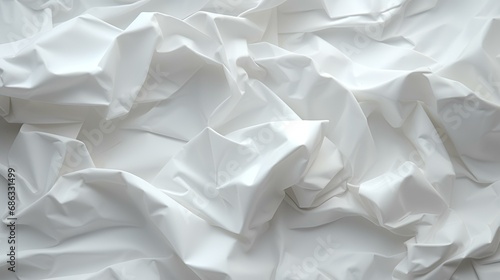 Seamless crumpled paper texture background til photo