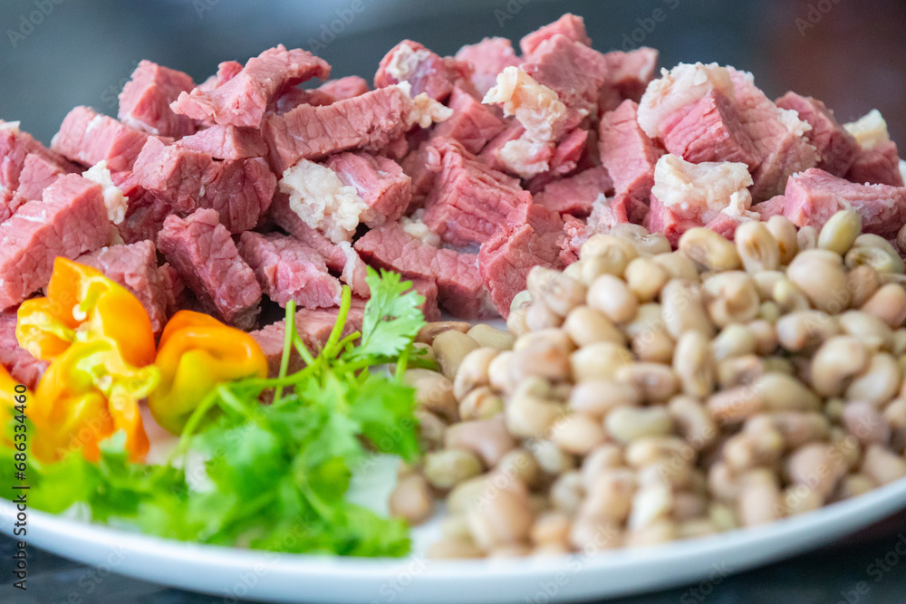 Typical rustic Brazilian dish, known as Typical rustic Brazilian dish, known as