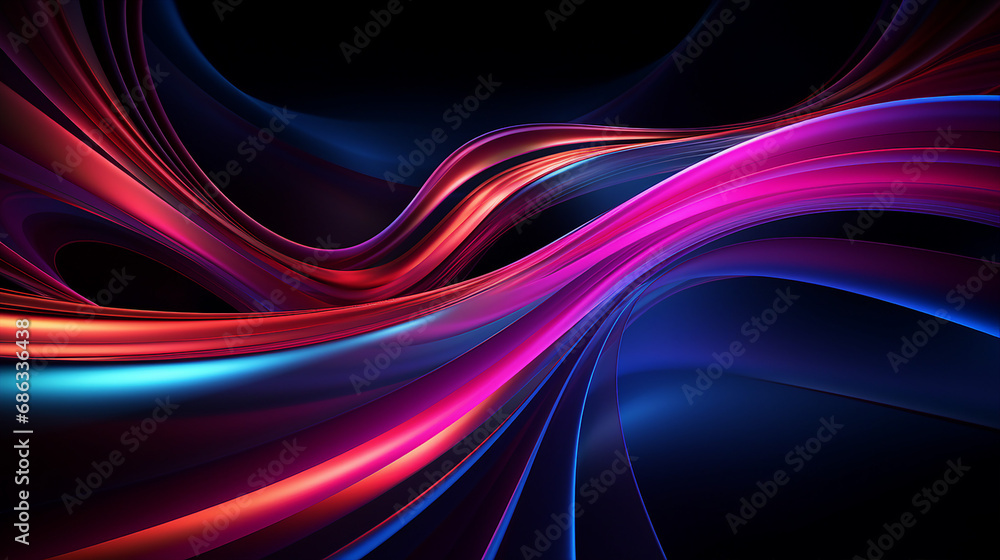 Mesmerizing Luminous Lines Creating Artistic Patterns Background Mesmerizing Luminous Lines Creating Artistic Patterns Background
