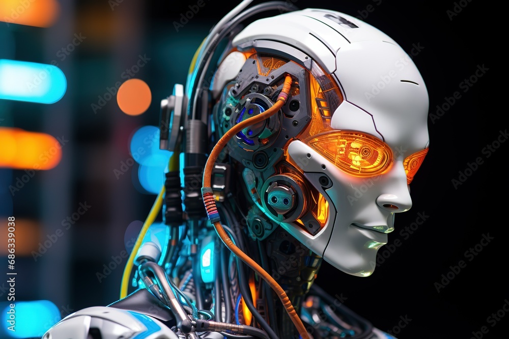 Fototapeta premium Artificial intelligence