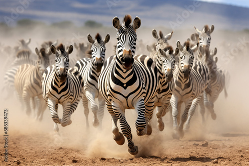 Running Zebras