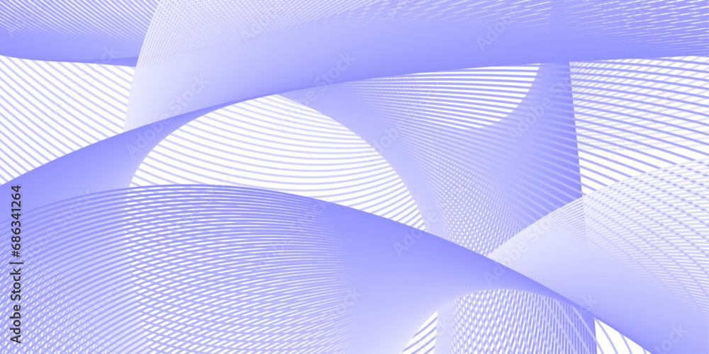 Abstract background with waves for banner. Medium banner size. Vector background with lines. Element for design isolated on white. Purple color Abstract background with waves for banner. Medium banner size. Vector background with lines. Element for design isolated on white. Purple color