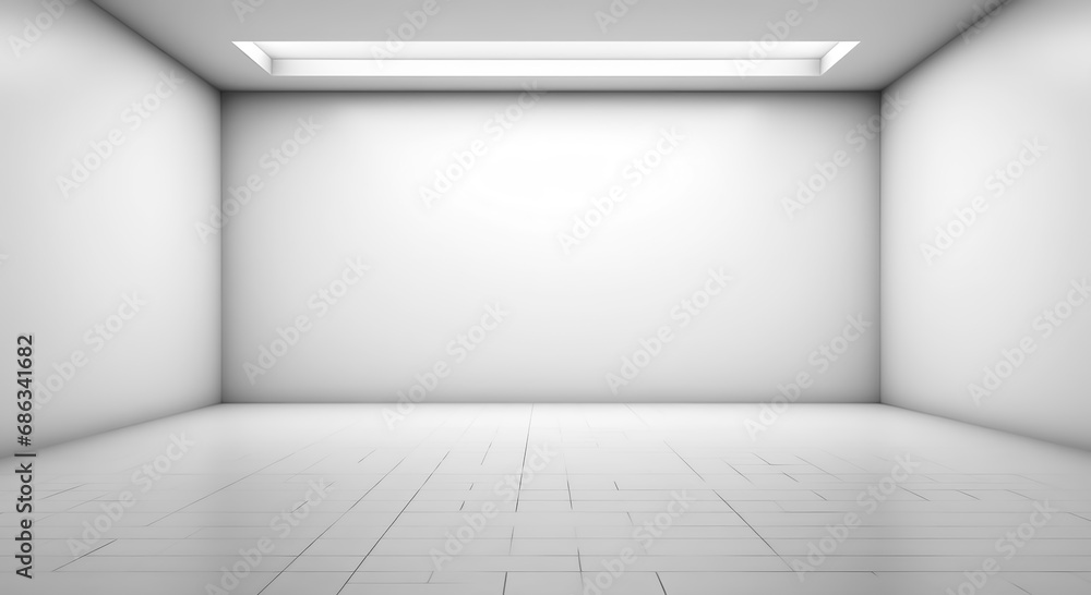 empty white room with white wall empty white room with white wall