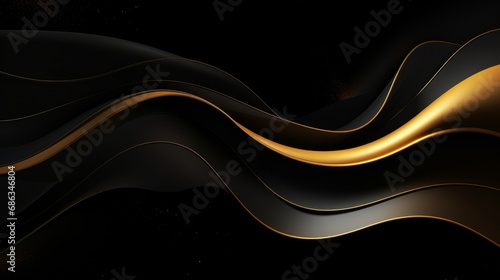 abstract black background Illustration 