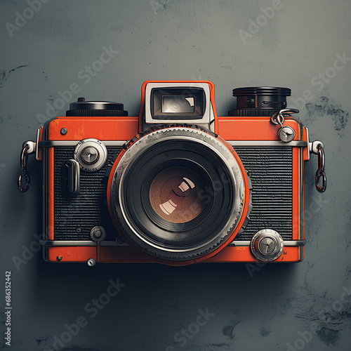 Photograph of a DSLR Camera for advertisement