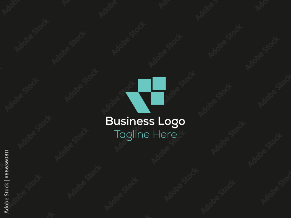 minimal business creative logo design