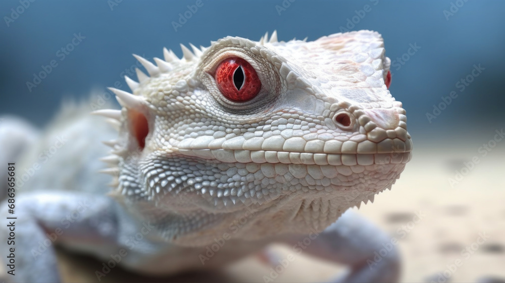 Close up of a lizard
