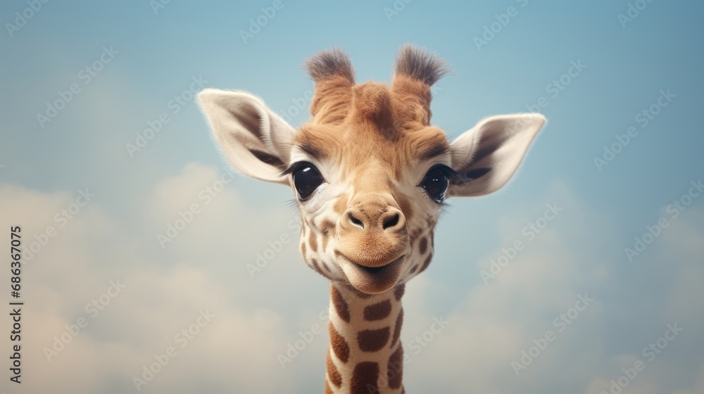  a close up of a giraffe's head and a giraffe's head and a giraffe's head and a giraffe's head.