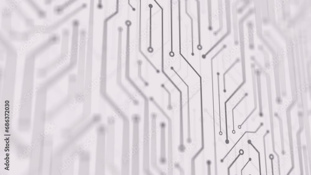 Circuit board drawing background animation Circuit board drawing background animation