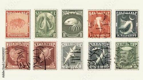 Stamp Vintage Postage