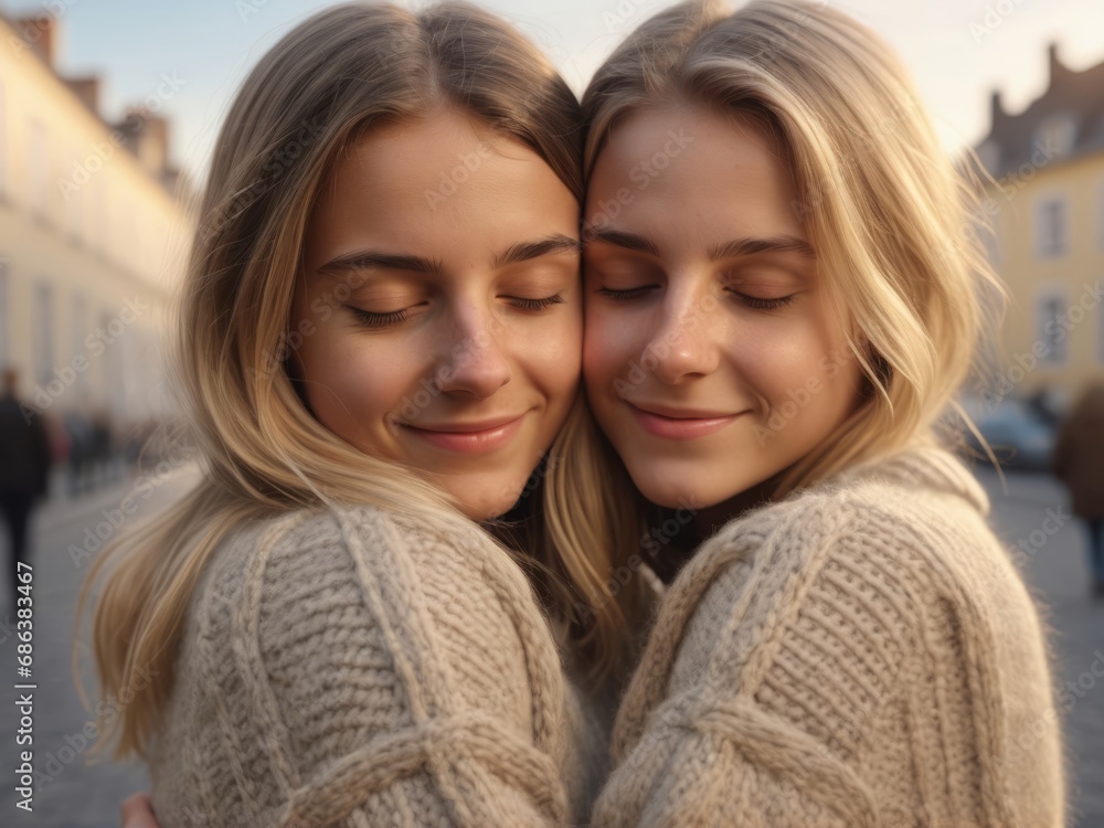 portrait of a couple outdoors