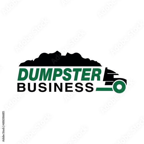 Truck Dumpster business logo