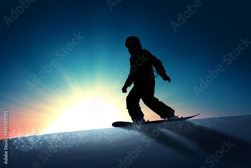 Winter Vacation, winter weekend, skiing ski mask snow sledding, recreation in the winter mountains, adrenaline, speed, nature beauty, enjoyment from the bustle of the city and work.