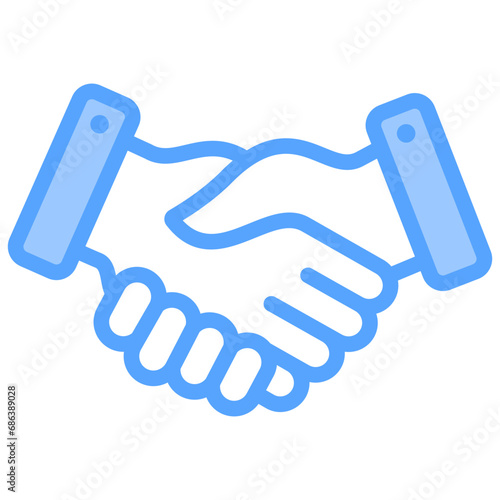 Relationship Blue Icon