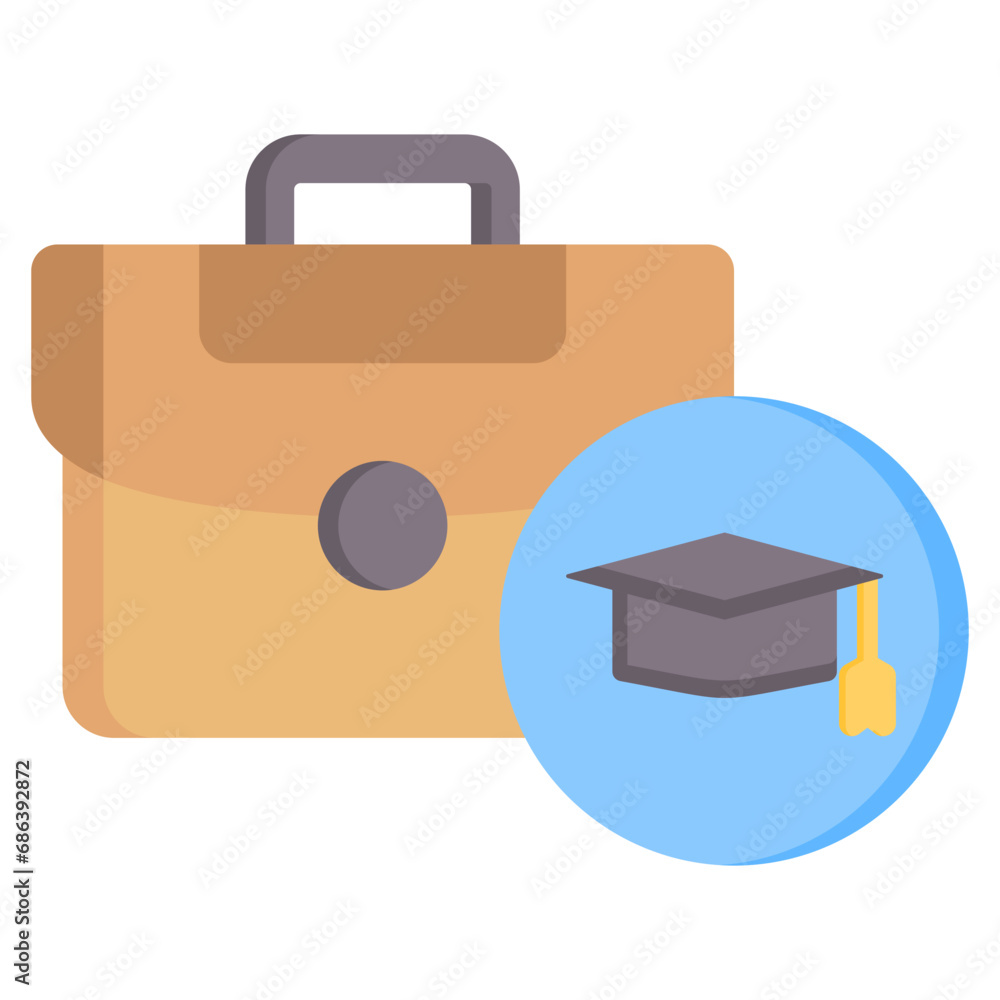 Internship Flat Icon Internship Flat Icon