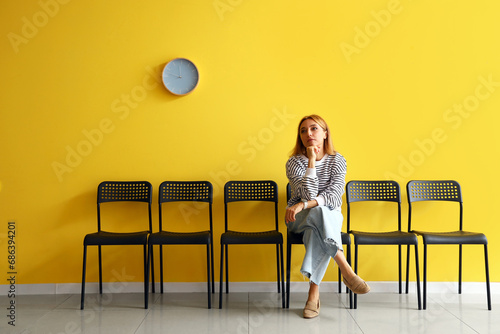 mature woman waiting for he...