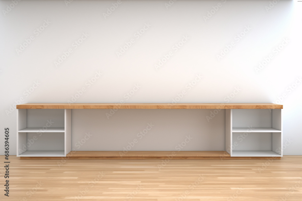 empty modern interior design white wall mockup empty modern interior design white wall mockup