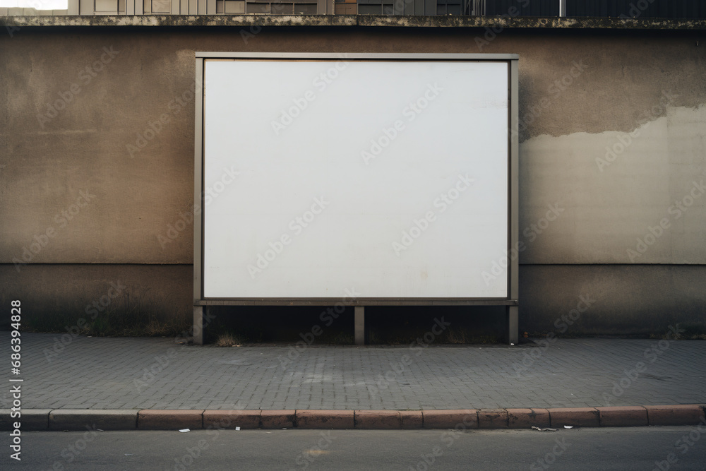 poster empty mockup outdoor poster empty mockup outdoor