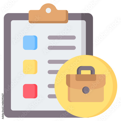 Requirement Flat Icon