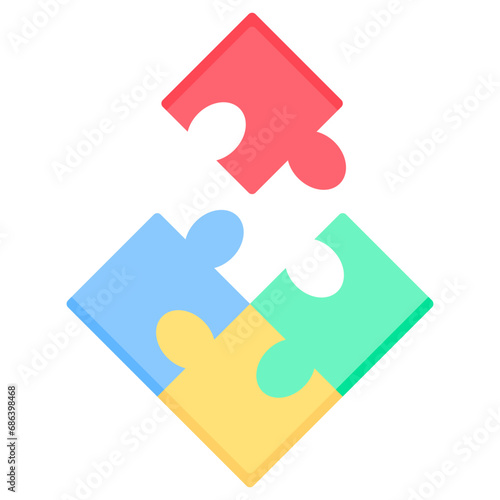 Complementary Flat Icon