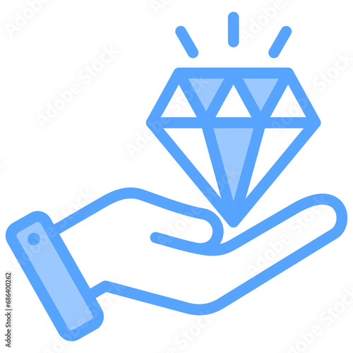 Value Blue Icon