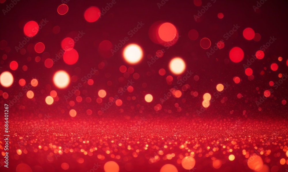 Abstract bokeh background with glow particles Abstract bokeh background with glow particles