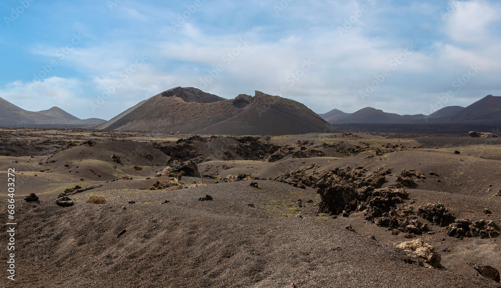 Vulkan Caldera de Los Cuervos, Lanzarote