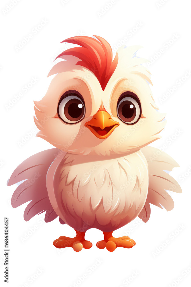 cute white mini chicken cute white mini chicken
