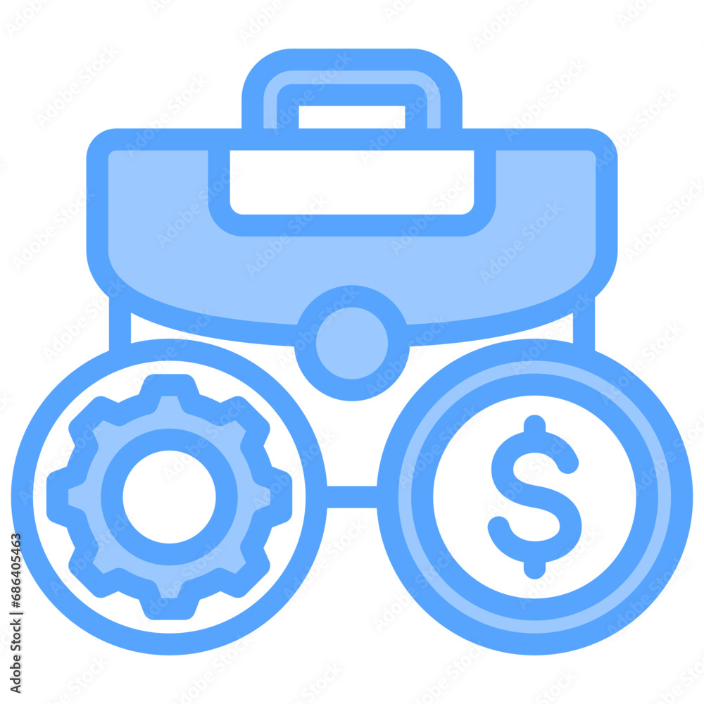 Business Blue Icon Business Blue Icon