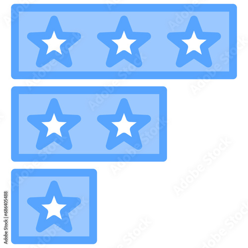 Priorities Blue Icon