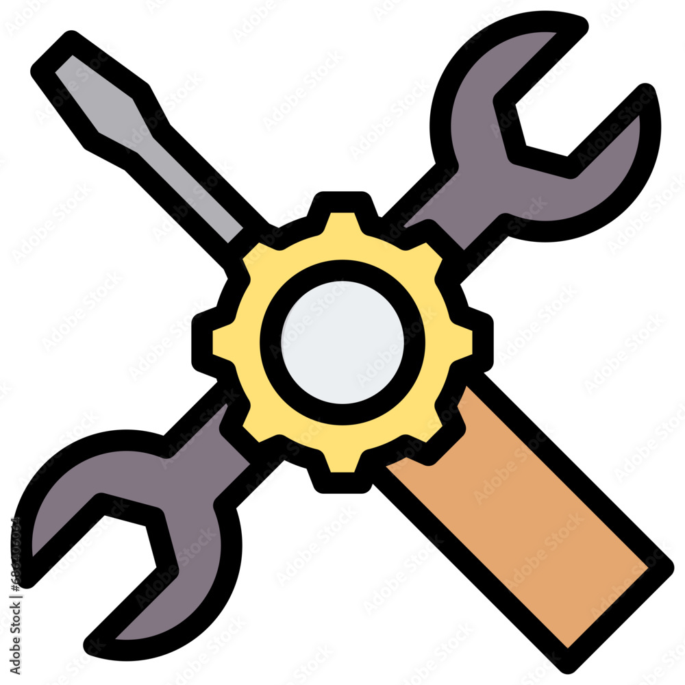Service Outline Color Icon Service Outline Color Icon
