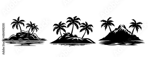 Semi-Tropical Silhouettes for Logos photo