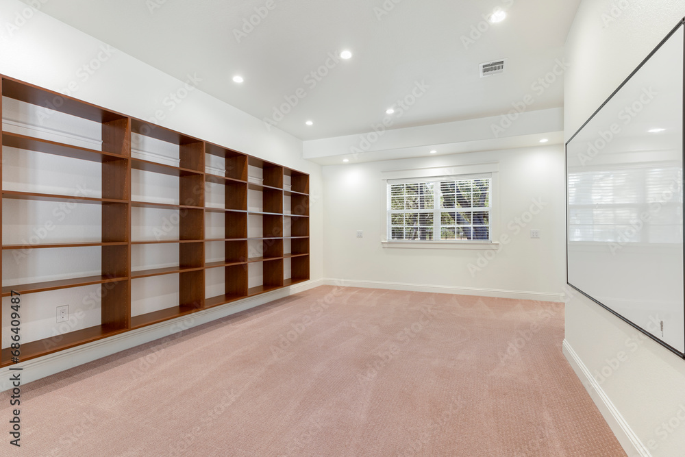 Fototapeta premium an empty room in a house