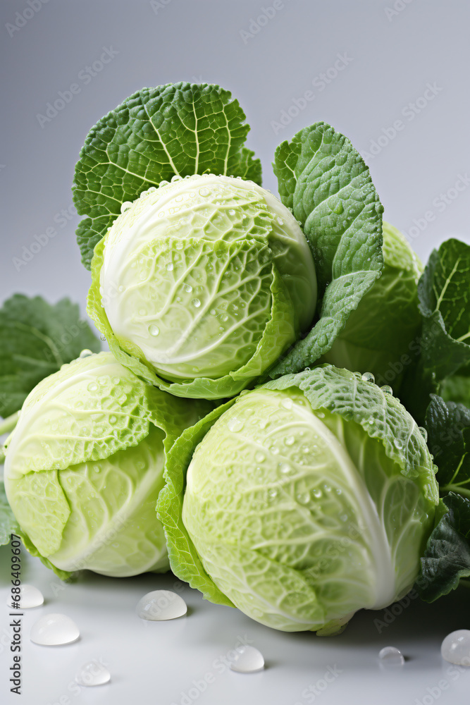 Fototapeta premium head of cabbage