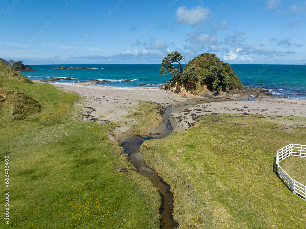 Elliot Bay in the Bay of Islands, Northland, New Zealand