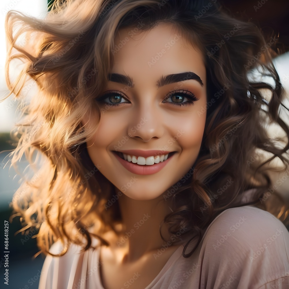 Wink and Smile Selfie Generative AI Wink and Smile Selfie Generative AI