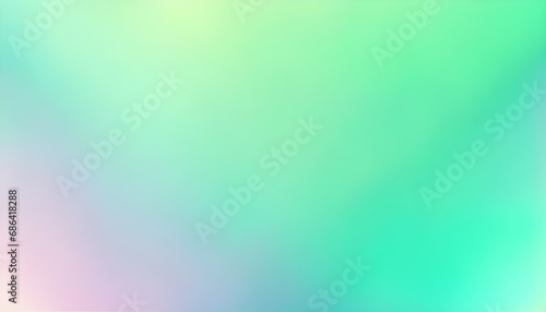 soft green abstract cute holographic, soft-to-loud gradient background design, flat lay