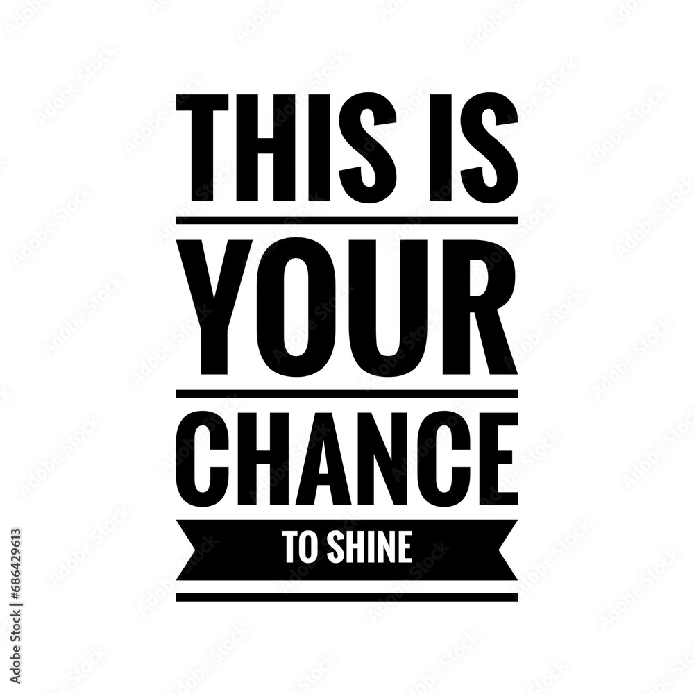 Obraz premium ''It will happen'' Motivational Quote Illustration