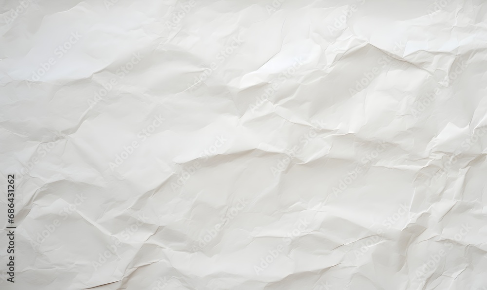 Fototapeta premium crumpled paper background, Generative AI