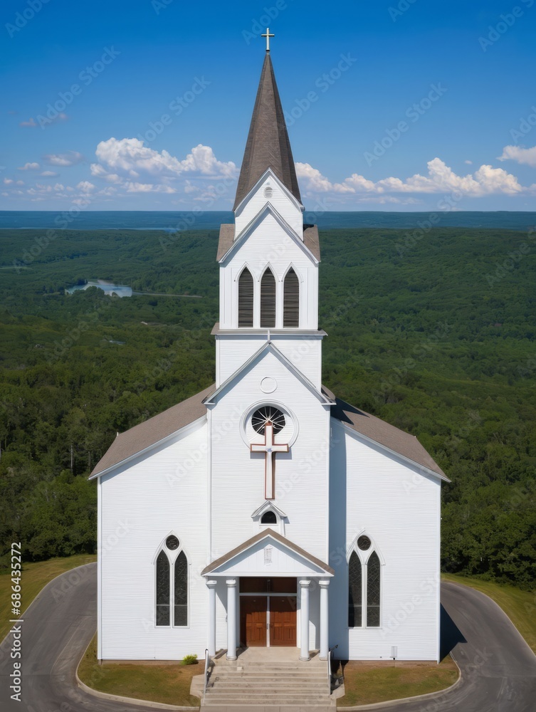 Scenic view of a church