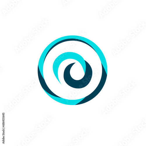 Technology company logo simple and minimalist