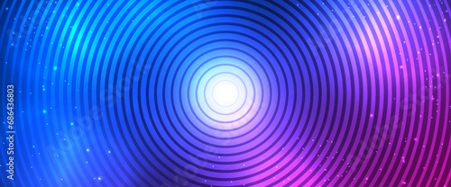 Concentric circles lines pattern background. Futuristic sound wave. Circular Concentric Lines Graph. Big Data Visualization. Futuristic Science or Technology design. Sound wave. Hi-tech. Vector EPS10.